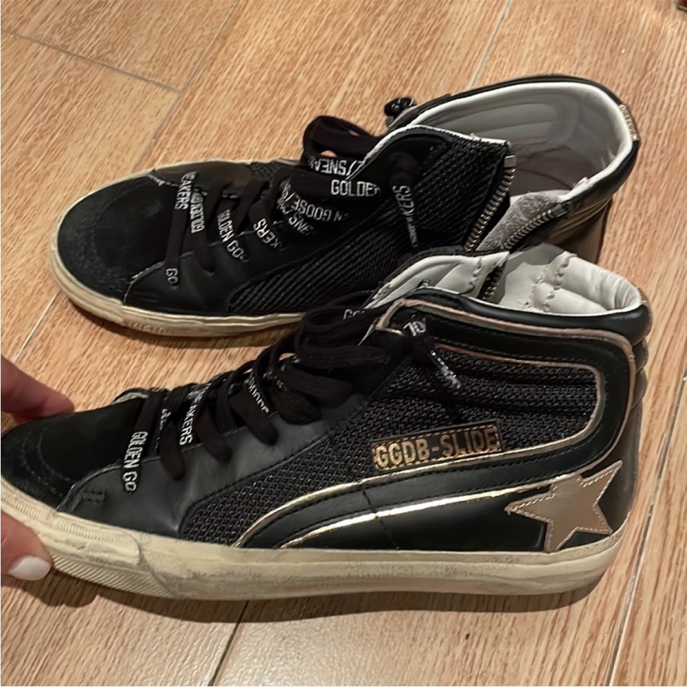 Golden Goose Slide High Top Sneakers